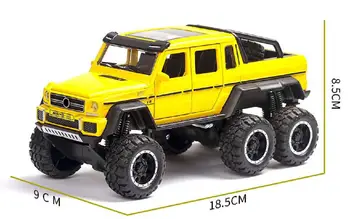 1:32 samochodzik G63 F150 JEEP Metal Toy Alloy Car Diecasts Toy Vehicles model samochodu ze światłem, dźwiękiem samochodowe, zabawki dla dzieci, prezenty