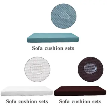 1-4 miejsca wodoodporny sofa etui jednolity kolor kanapa narożna pokrowce do salonu elastyczny spandex sofa pokrowiec stretch pokrowce