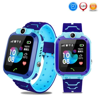 1.44 Inch Children Activity Tracker Smart Watch Kids LBS For Bit Gift Style Q12 Color LCD Screen Display Wodoodporny Smart Watch