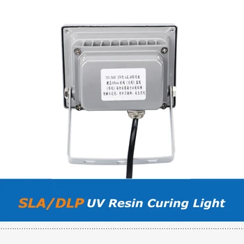 1 SLA DLP 3D Printer Parts 60W Resin Treating Light lampa UV do utwardzania światłoczułej żywicy UV 405nm