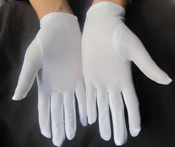 10 para/ Lot 3 rozmiar maluch kwiaciarka krótkie student białe rękawiczki unisex taniec wydajność gimnastyka rękawice hurtowych