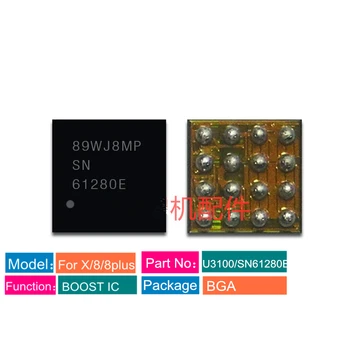 10 szt./lot Nowy U3100/SN61280E dla xs/xs max/xr/X/8/8plus Power Supply Boost IC Chip