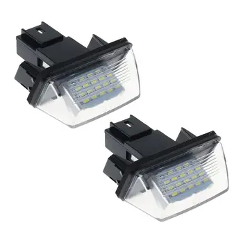 18 LED tablicy rejestracyjnej reflektory lampy do Peugeot 206 207 307 308 406 Citroen C3/C4/C5/C6
