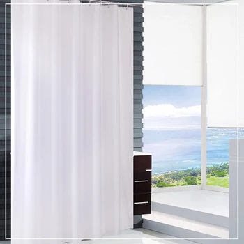 180x180 cm wodoodporny formy dowód czysty kolor prysznicem kurtyna z haczykami kąpielowy kurtyny do dekoracji wnętrz łazienka akcesoria
