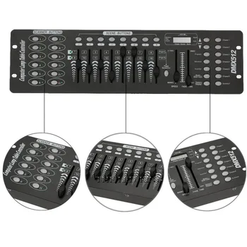 192 DMX Profession Controller Stage Lighting DJ equipment DMX 512 Console par led Moving Head light DJ Controller no microphone