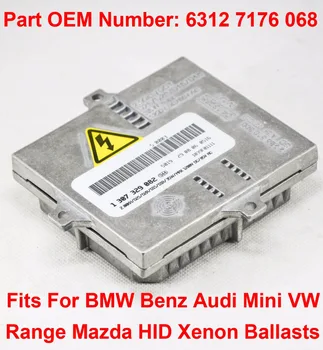 1SZT 12V 35W D1S D2S OEM HID Xenon reflektor balast blok obliczeniowy zarządzania część 63127176068 dla BMW Benz Audi Mini VW Mazda Range