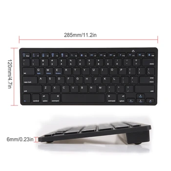 2.4 G bezprzewodowa ultra pełnowymiarowa cicha Klawiatura Mysz zestaw do notebooka laptopa N84A