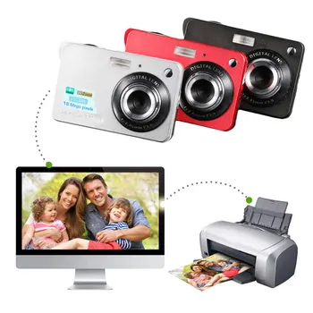 2,7-calowy ekran TFT LCD 18MP 720P 8x Zoom Digital Camera Anti-Shake Camcorder Video CMOS Micro Camera dla dzieci prezent