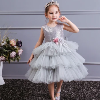 2019 Letnia Impreza Sukienka Księżniczki Ubrania Dla Dziewczyn Ślubny Garnitur Dla Dzieci Sukienki Dla Dziewczynek Sukienka Tutu Panny Młodej Elegant3 7 8 12 Lat