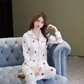 2019 nowa damska koszula spodnie piżamy strój nocny szlafroki piżamy zestawy na co dzień, Wiosna, aksamit snu piżamy kimono szlafrok M L XL