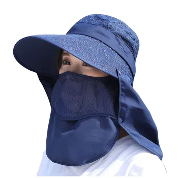 2020 unisex roleta kapelusz UV ochrona twarzy, szyi klapy roleta czapka, osoba roleta czapka letnia czapka praca dorywcza kapelusz sporty Letnie A1