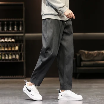 2021 nowe spodnie moda męska casual spodnie męskie uliczny hip-hop luźne proste spodnie męskie duży rozmiar S-5XL