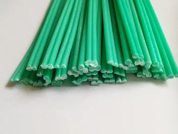 20szt zielony PP plastikowe spawalnicze, pręty, pałeczki 5mmx2.5mm z odporności na korozję dla plastikowego spawacza 20cm