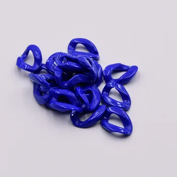 23*17 mm 100szt 25 kolorów akrylowa kombinacja Split złącze DIY łańcucha akcesoria biżuteria handmade łańcucha produkcji