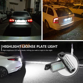 2szt samochód LED numer tablicy rejestracyjnej światło bezbłędnie do BMW E36 318i 318is 318ti 320i 323i 325i 325is 328i 328is 328i