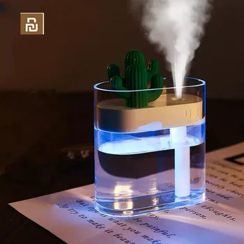 319 Clear Cactus ultradźwiękowy nawilżacz powietrza 160 ml kolor światła USB oczyszczacz powietrza anion mgła lub herbaty dozownik wody
