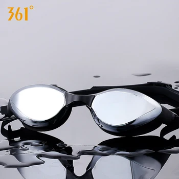 361° unisex okulary pływackie wodoodporna anty mgła HD View Adult KidsKSwim okulary do basenu letnie kontrowersyjne sportowe okulary pływackie