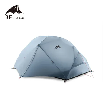 3F UL GEAR 2 Person 4 Season Camping Tent Outdoor Ultralight Hiking Hunting Plecak Wodoodporny Tent 15D Silicone Zelt Tenten
