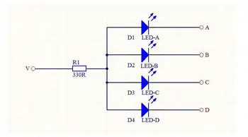 4-Way Audio I2S / IIS Switching Module I2S Buffer Board switch Select 1 from 4 Signal