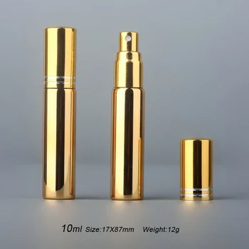 50 szt./lot 10 ml UV-powłoka natryskowy mini wielokrotnego użytku przenośny butelki perfum spray butelki wzór puste pojemniki