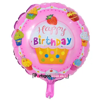 50 szt./lot 18 cali z Okazji urodzin balon folia aluminiowa balony hel balon bopet kulki dla dzieci ozdoby partii zabawki globos