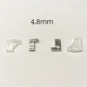 50X 4,8 mm żeński prostokątny łopatka mosiężny zacisków złącza+ izolacja obudowa zacisków zestaw