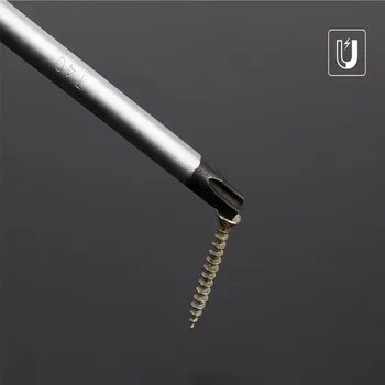 6szt/8szt zestaw wkrętaków magnetyczny bit szczeliny i śrubokręt wkrętak Torx izolowany uchwyt CR-V wielofunkcyjny domowy, narzędzia ręczne