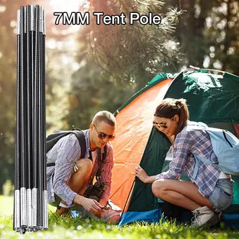 7 mm namiot Polak z włókna Szklanego camping namiot pręt zapasowy Replacemet namiot oporowe pręty namiot ramy akcesoria dla miłośników kempingu