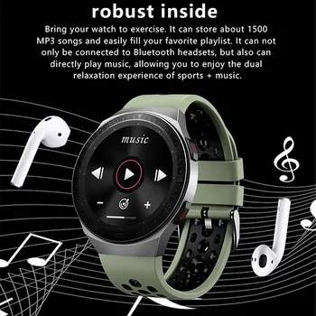 8G Memory Music MT3 Smart Watch Band Sound Record Storage Bluetooth Call Smartwatch dla mężczyzn kobiet ciśnienie krwi fitness tracker