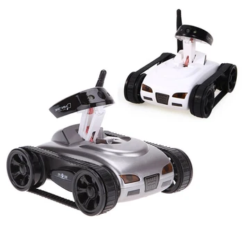 Abbyfrank RC Tank Car 777-270 Shoot Robot With 0.3 MP Camera Wifi IOS Phone Remote Control Mini Spy Tanks Toys For Children