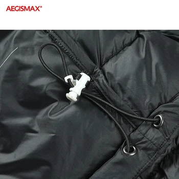 AEGISMAX New Ultra-Light 800FP 95% White Goose Down Keep Warm Outdoor Camping Jesień Zima męska kurtka dół zbiórki