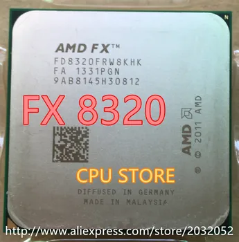 AMD FX 8320 3.5 GHz восьмиядерный procesor 3.5 G/8M/125W Socket AM3+ CPU Bulk Package FX-8300 (działa w darmowa wysyłka)