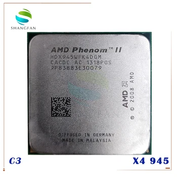 AMD Phenom X4 945 X4 945 quad-core tenis procesor HDX945WFK4DGM Socket AM3