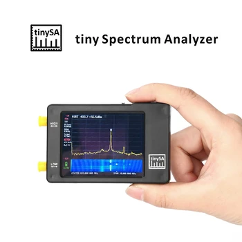 Analizator widma ręcznie TinySA 2.8 Inch 100kHz to 960MHz Black Interphone Measurement Spectrum Analyzer electro инсрументы