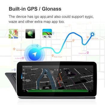 Android 10.0 samochodowy odtwarzacz multimedialny do Audi A4 B8 A5 S4 2009-2017 Radio Nawigacja GPS IPS 10.25' ekran Carplay Headunit