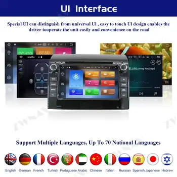 Android 10 screen samochodowy odtwarzacz multimedialny dla Fiat Ducato Jumper Boxer 2011-DVD GPS Navi auto radio audio stereo BT Head unit