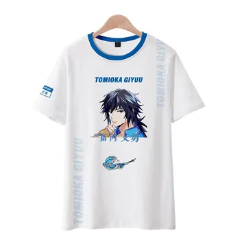 Anime Zabójca Demonów Kimetsu no Yaiba koszulka mężczyźni kobiety Tanjiro Kamado koszulka t-Shirt mężczyźni sweter chłopcy casual t-shirt odzież