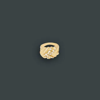 AWEENA Afryki zestaw biżuterii poprawiny Kryształ naszyjnik bransoletka pierścień kolczyki ślubne Dubai złota biżuteria zestawy moda damska