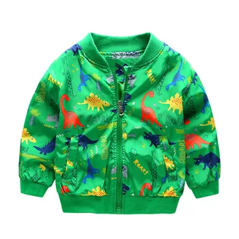 Baby Boy Clothes noworodek odzież kurtka dzieci ładny dinozaura dla Dzieci kurtki płaszcz chłopcy dziewczęta dzieci ubrania dla dzieci ubrania dla dzieci