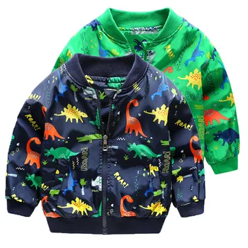 Baby Boy Clothes noworodek odzież kurtka dzieci ładny dinozaura dla Dzieci kurtki płaszcz chłopcy dziewczęta dzieci ubrania dla dzieci ubrania dla dzieci