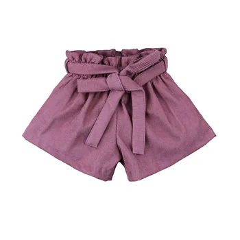 Babyinstar 2019 Brand New Baby Toddler Girls letnie spodenki elastyczne Wysoka Talia stałe spodnie sprzęt dla Dzieci odzież dla dziewcząt 1-5Y