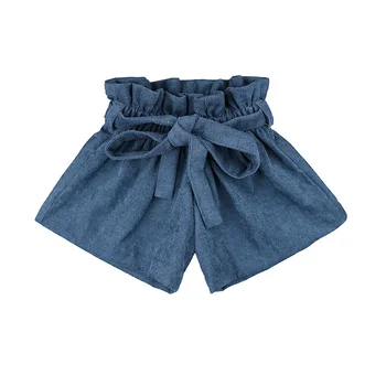 Babyinstar 2019 Brand New Baby Toddler Girls letnie spodenki elastyczne Wysoka Talia stałe spodnie sprzęt dla Dzieci odzież dla dziewcząt 1-5Y