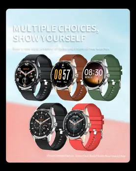 Bluetooth 5.0 Smart Watch Men Full Touch Fitness Heart Tracker Blood Pressure Smart Clock Women GTS Smartwatch for IOS Android