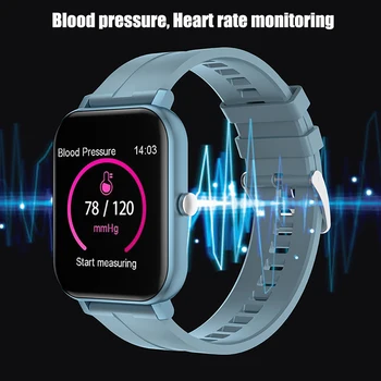 Bluetooth Call Smart Watch Men 1.54 cali ekran dotykowy ciśnienie tętnicze Sport Smartwatch Women Clock Sleep Tracker dla Androida i IOS