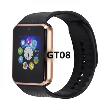 Bluetooth GT08 Smart Watch Phone Smartwatch 2018/2017 Sim - karta TF-mapa aparat Smart Clock dla Apple Watch Iphone Android