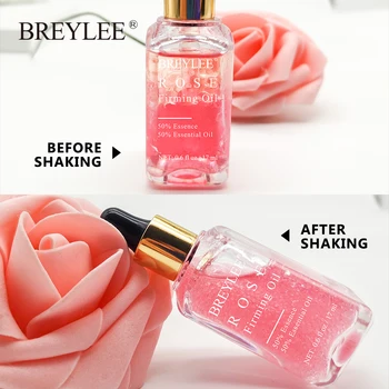 BREYLEE Rose wzmacniające i olejki eteryczne wybielanie krem Lifting serum do twarzy nawilżający krem istotę zmarszczkom pielęgnacja skóry twarzy
