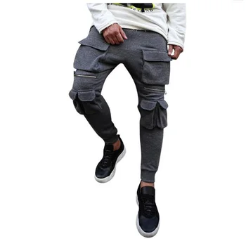 Casual spodnie męskie moda biegacze hip-hop sportowe spodnie meble ubrania sportowe spodnie pantalon homme 2020 spodnie