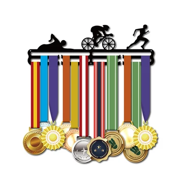 Ciężkie uchwyt medale wieszaki wyświetlacza medale sportu wieszaki medale na bieganie,kolarstwo,pływanie,medali maratonu