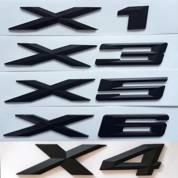 Czarny oryginalny design power motorsport car tylna naklejka dla BMW X Series X1 X3 X4 X5 X6