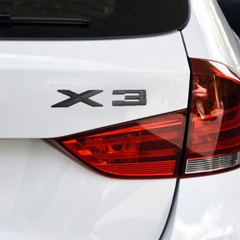 Czarny oryginalny design power motorsport car tylna naklejka dla BMW X Series X1 X3 X4 X5 X6